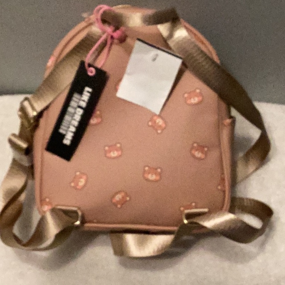 Cute Bear Print Mini Backpack - Picture 15 of 15